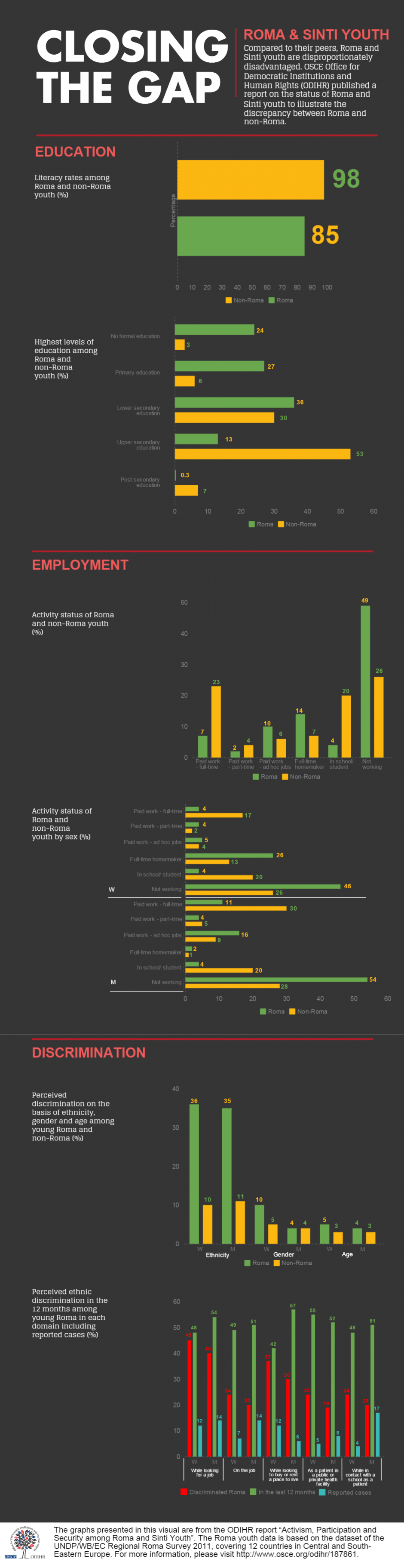Closing the Gap: Roma and Sinti Youth