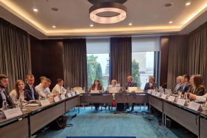 Participants learning about virtual assets taxation at a workshop organized by the OSCE, Chisinau, 26 May 2025. (OSCE) Participants learning about virtual assets taxation at a workshop organized by the OSCE, Chisinau, 26 May 2025. (OSCE)