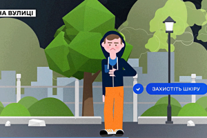 Screenshot from awareness-raising video on safety rules in chemical emergency. OSCE (OSCE) Screenshot from awareness-raising video on safety rules in chemical emergency. OSCE (OSCE)