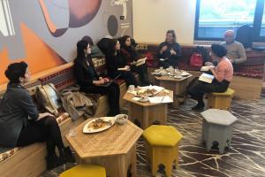 Participants at the second meeting of the Multi-Agency Committee in Bosnia and Herzegovina established as part of the OSCE project, Enhancing Criminal Justice Capacities for Combating Gender-based Violence in South-Eastern Europe, 23 February 2022. (OSCE/Bjorn Tore Saltvik)