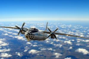 A Ukrainian An-30B aircraft used under the Open Skies Treaty. (OSCE)