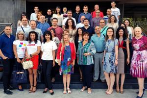 Participants during a specialized training course on appropriate and effective responses to gender-based violence for criminal justice practitioners, Plovdiv, 14 June 2019.
 (Steven Dorn)
