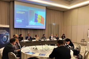 Participants in an OSCE workshop on virtual assets for judges and prosecutors in Chisinau, Moldova, 24 March 2025. (OSCE) Participants in an OSCE workshop on virtual assets for judges and prosecutors in Chisinau, Moldova, 24 March 2025. (OSCE)