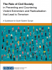 cover: The Role of Civil Society in Preventing and Countering Violent Extremism and Radicalization that Lead to Terrorism: A Focus on South-Eastern Europe (OSCE)