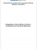Independence of the Judiciary in Kosovo: Institutional and Functional Dimensions. (OSCE)