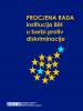 Procjena rada institucija Bosne i Hercegovine u borbi protiv diskriminacije, naslovnica (OSCE)