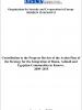 Cover for the document on the contribution to the progress review of the action plan of the strategy for the Integration of Roma, Ashkali and Egyptian Communities in Kosovo, 2009–2015. (OSCE)