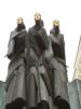 The Three Muses, a sculpture outside the National Drama Theatre on Gedimino Prospektas, in the Old Town of Vilnius. A team from ODIHR visited the Lithuanian capital from 11 to 13 June 2013 to present its electoral recommendations to the authorities. (OSCE/Frane Maroevic)