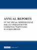 cover for collection: Annual Reports of the OSCE Office of the Special Representative and Co-ordinator for Combating THB (OSCE)