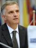 Didier Burkhalter, OSCE Chairperson-in-Office for 2014 and Head of the Swiss Federal Department of Foreign Affairs, at the Permanent Council in Vienna, 16 January 2014. (OSCE/Micky Kroell)