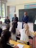 During his visit to Tajikistan, High Commissioner Abdrakhmanov visited secondary school #35 with Uzbek and Tajik languages of instruction in Kulan village of Isfara district. (OSCE/HCNM)