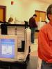 Voting equipment at a polling station in Montgomery county, Maryland, seen during the U.S. mid-term elections, 7 November 2006. (OSCE/Urdur Gunnarsdottir)