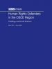 Cover of Human Rights Defenders in the OSCE Region